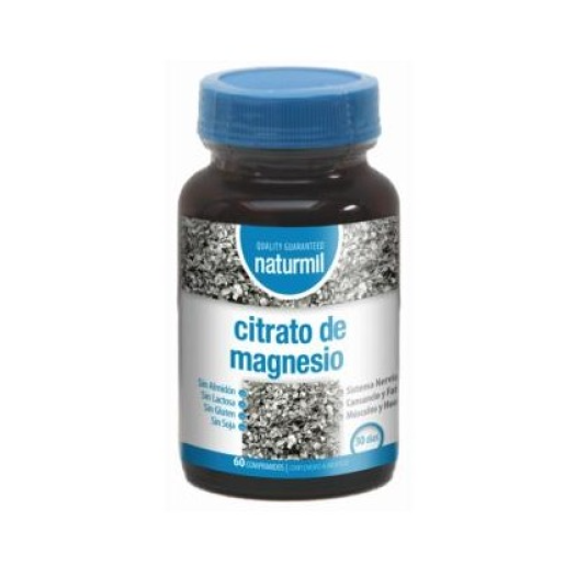 Naturmil Citrato De Magnesio 1000mg, 60 tablets