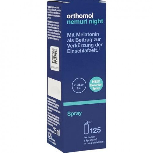 Orthomol Nemuri Night Spray, 25ml