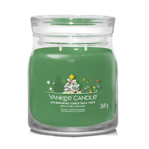 Yankee Shimmering Xmas Tree candle, 368g