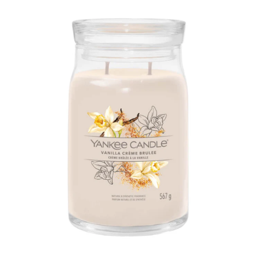 Yankee Vanilla Creme Brulee candle, 567g