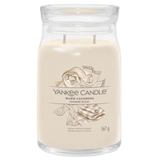 Yankee Warm Cashmere candle, 567g