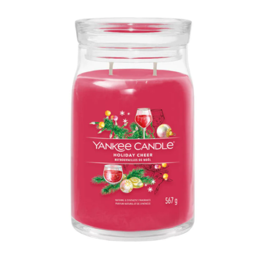 Yankee Holiday Cheer candle, 567g