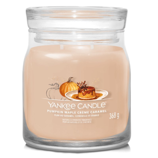 Yankee Pumpkin Crema Caramel candle,  368g