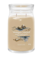 Yankee Amber & Sandalwood Candle, 567g