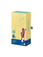 Satisfyer Heated Affair Warming Rabbit, Berry rood