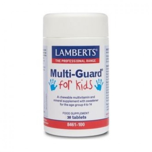 Lamberts Multi-Guard For Kids, 30 Tablets 