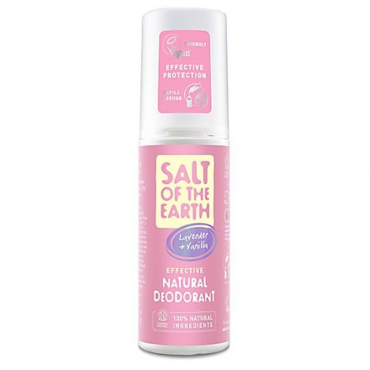 Salt of the Earth Natural Deo Spray Lavender and Vanilla, 100ml