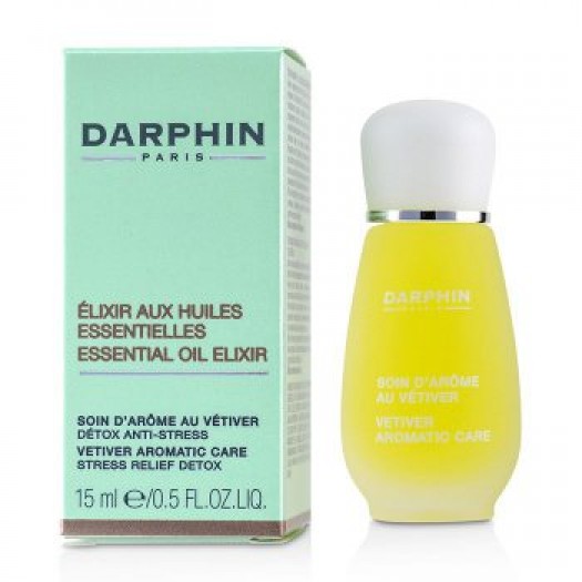 Darphin Essential Oil Elixir Vetiver Aromatic Care Stress Relief Detox, 15ml