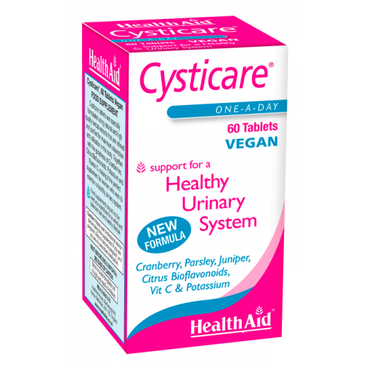 Health Aid CystiCare® (Cranberry, Vit C++), 60 capsules