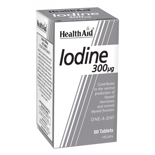 Health Aid Iodine 300µg, 60 Tablets