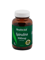 Health Aid Spirulina 500mg, 60 Tablets