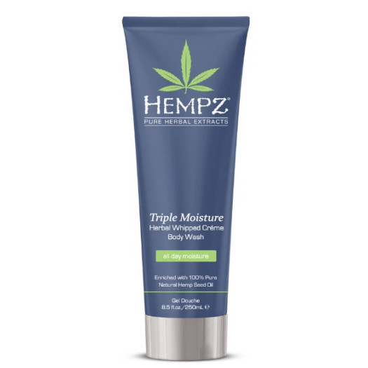 Hempz Triple Moisture Herbal Whipped Creme Body Wash, 250ml