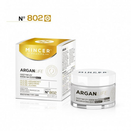 Mincer 802 Arganlife Nurishing Day/night, 50ml