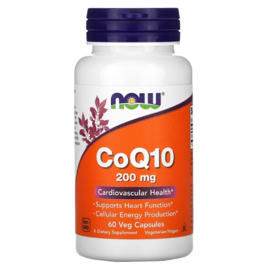 Now Co Q10 200mg, 60caps