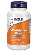 Now L-methionine 500mg, 100caps