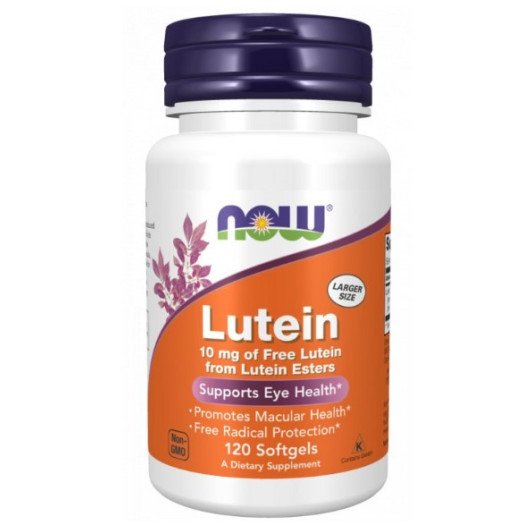 Now Lutein 10mg, 60 Softgels