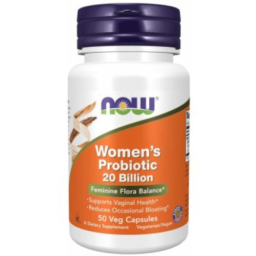 Now Womens Probiotic 20 Billion, 50caps