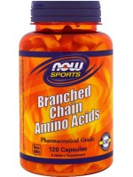 Now Branched Chain Amino Acids, 120 Capsules