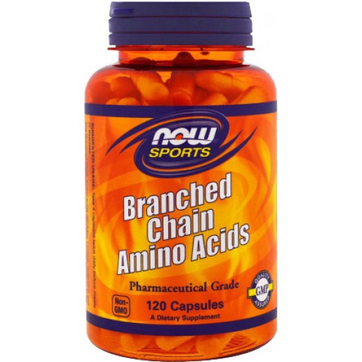 Now Branched Chain Amino Acids, 120 Capsules