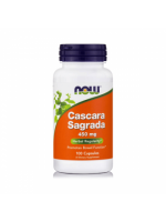 Now Cascara Sagrada, 450 mg, 100 Vegetable Capsules