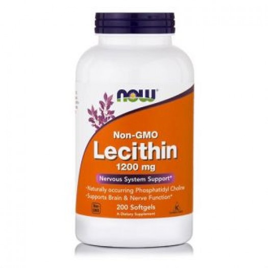 Now Sunflower Lecithin 1,200 mg, 200 Softgels