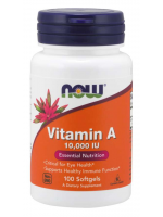 Now Vitamin A 10.000iu 100 Softgels