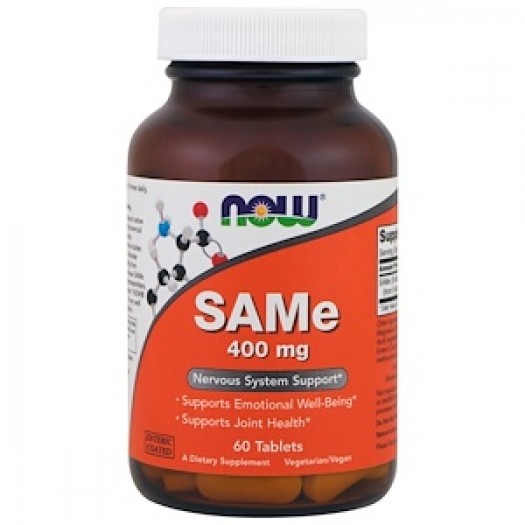 Now SAMe 400 mg, 60 Tablets