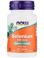 Now Selenium 100 mcg, 100 Tablets