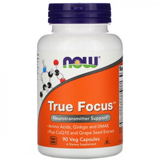 Now True Focus, 90 Vegetable Capsules