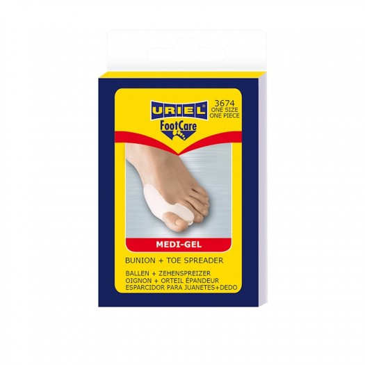 Uriel Medi-Gel Bunion Cushion + Toe Spreader