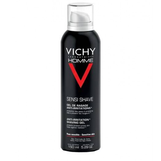 Vichy Homme Anti-irritation Shaving Gel, 150ml