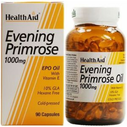 Health Aid Evening Primrose 1000mg, 90 Capsules