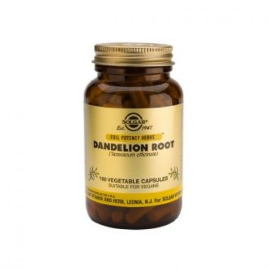 Solgar Dandelion Root, 100 Vegetable Capsules