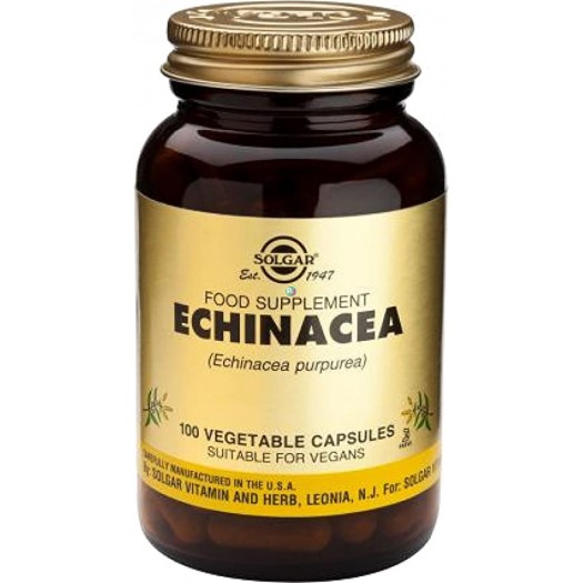 Solgar Echinacea, 100 Vegetable Capsules