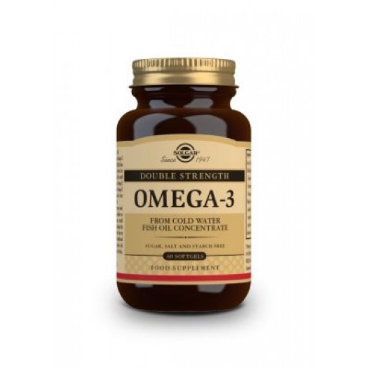 Solgar Omega-3 Double Strength 60 Softgels